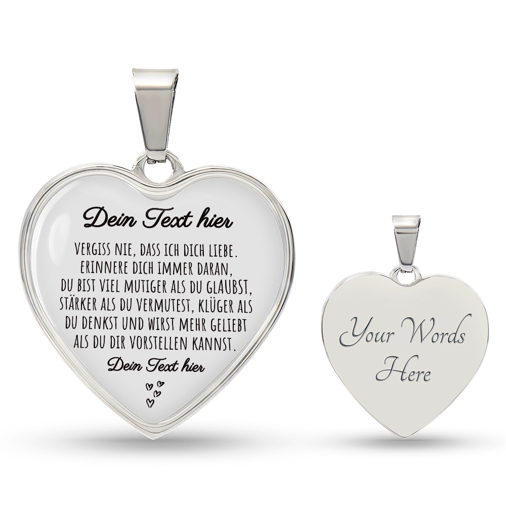 Mutter Tochter Kette Herz: Symbol der Liebe