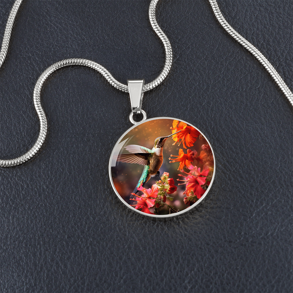 halskette kolibri