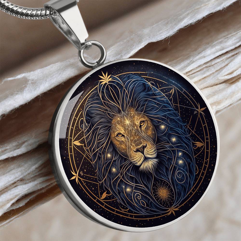 halskette sternzeichen löwe