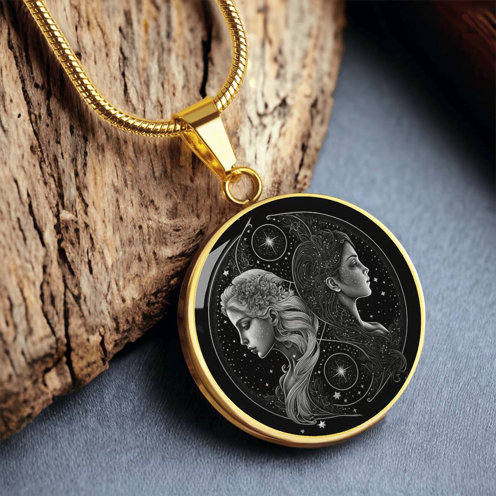 zwilling sternzeichen kette gold