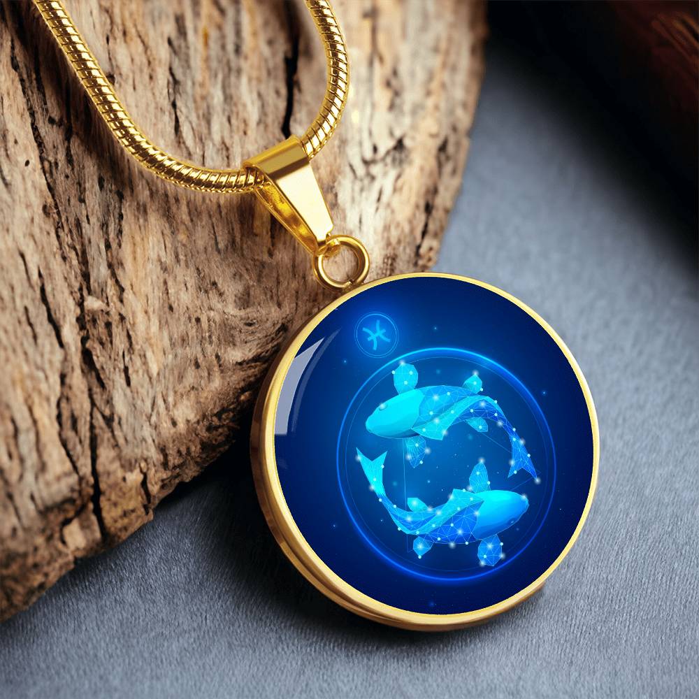 sternzeichen kette gold fische