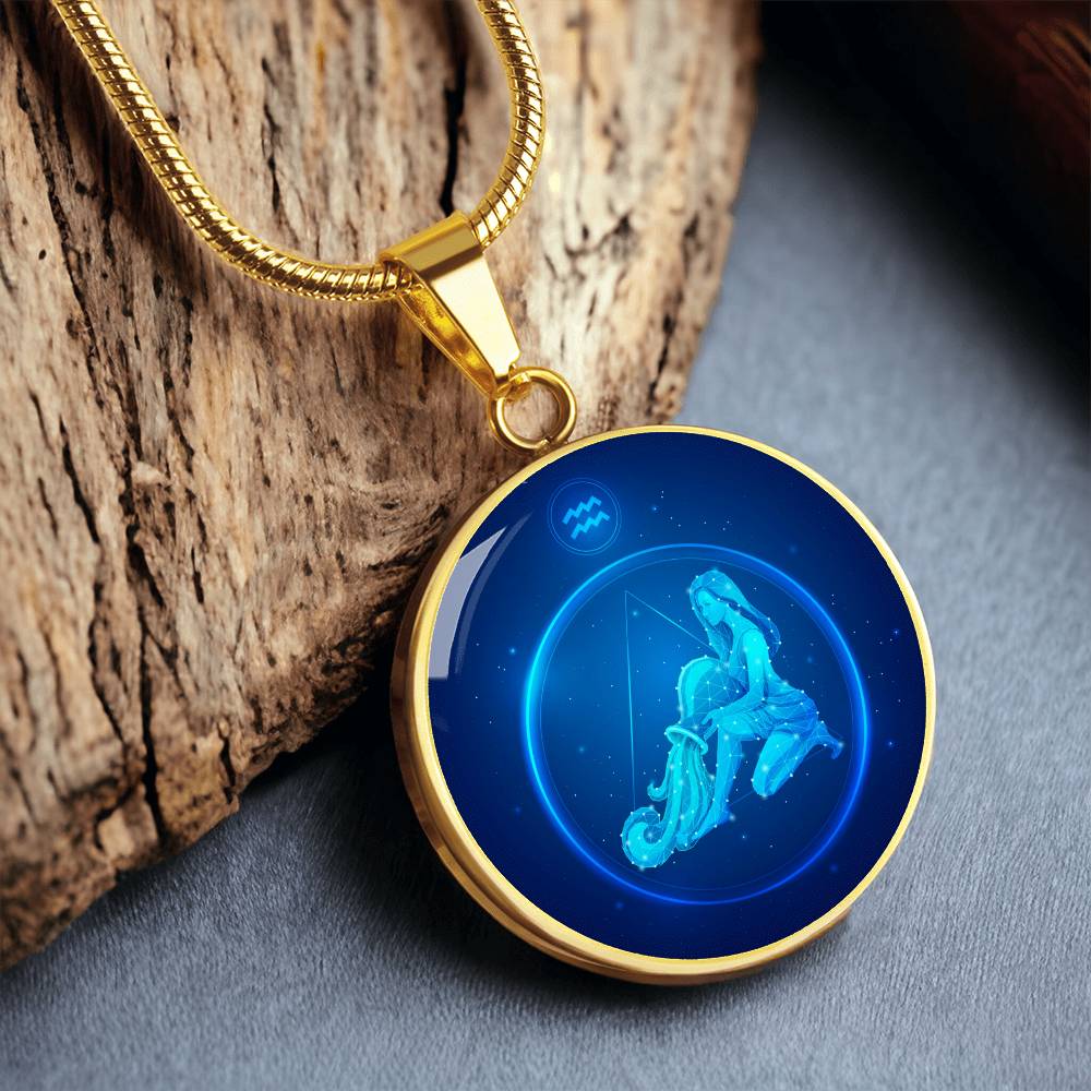 wassermann sternzeichen kette gold