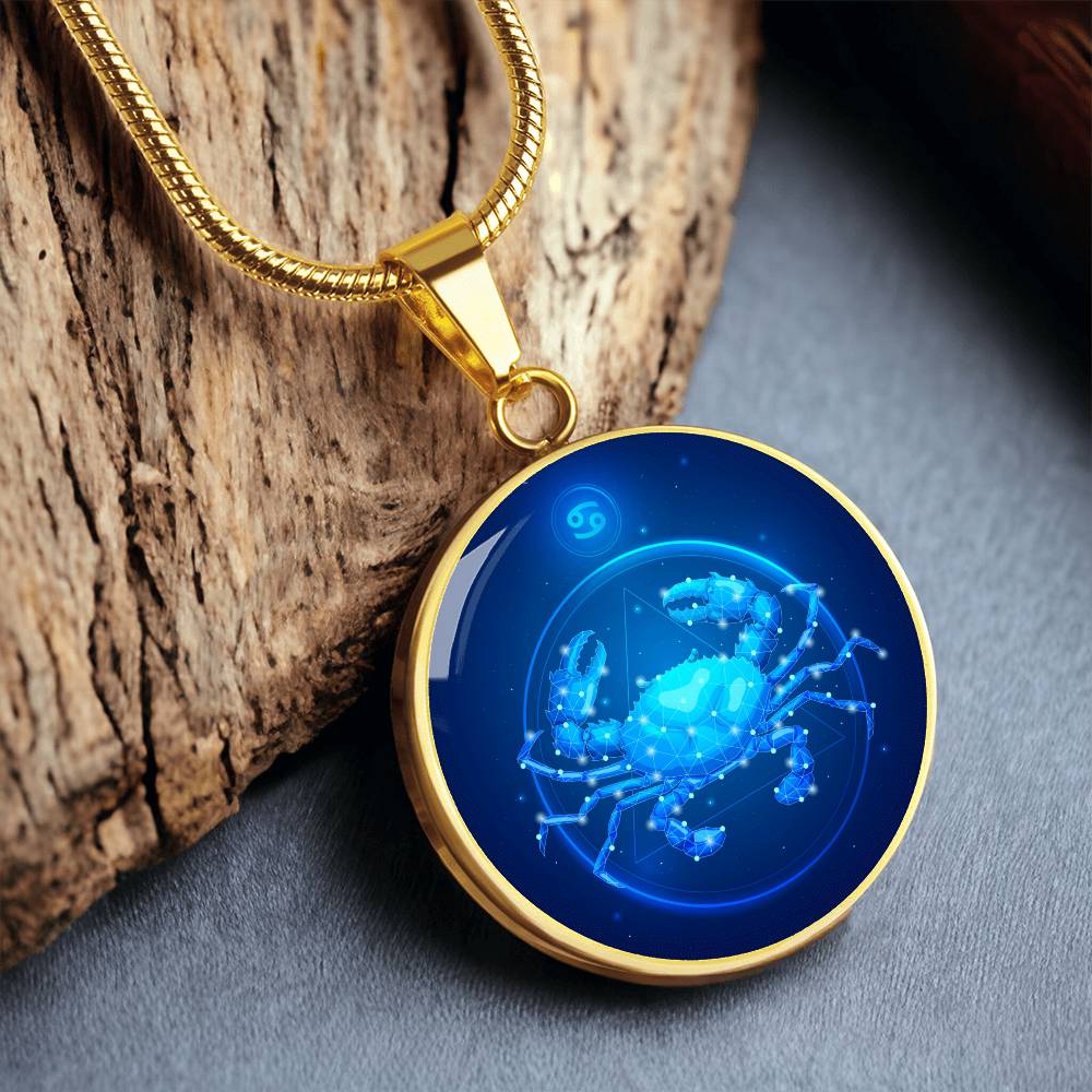 sternzeichen kette gold krebs