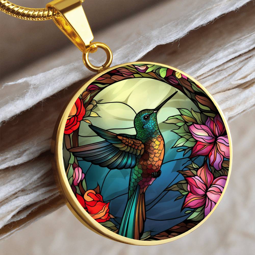 halskette kolibri