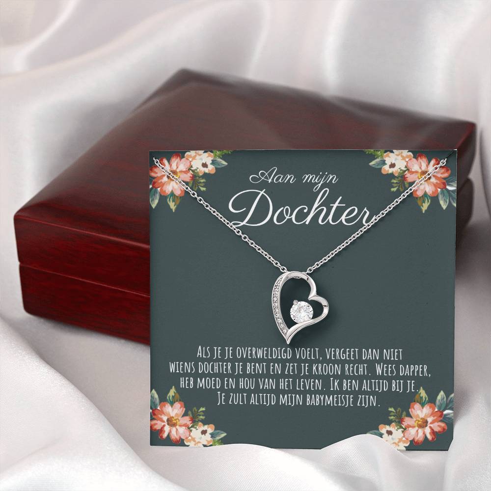 ketting voor dochter met tekst