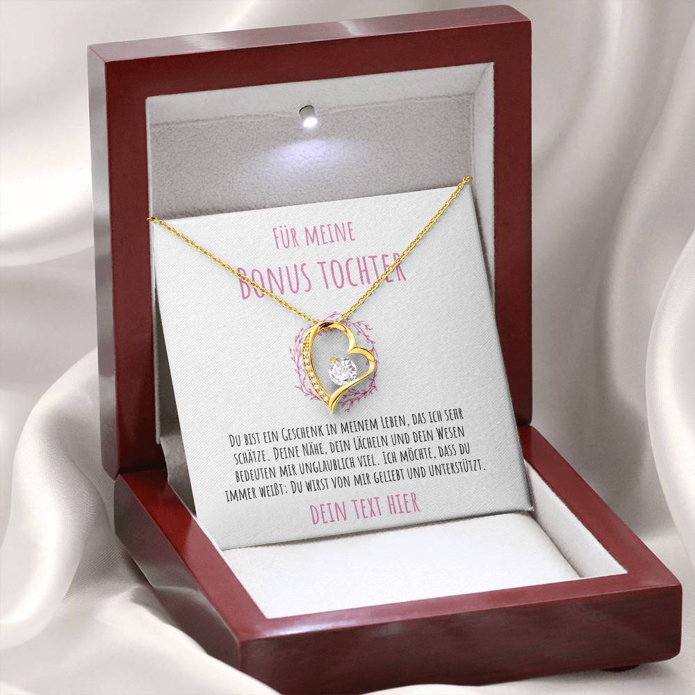 Schmuck Geschenk für Stieftochter in edler Box