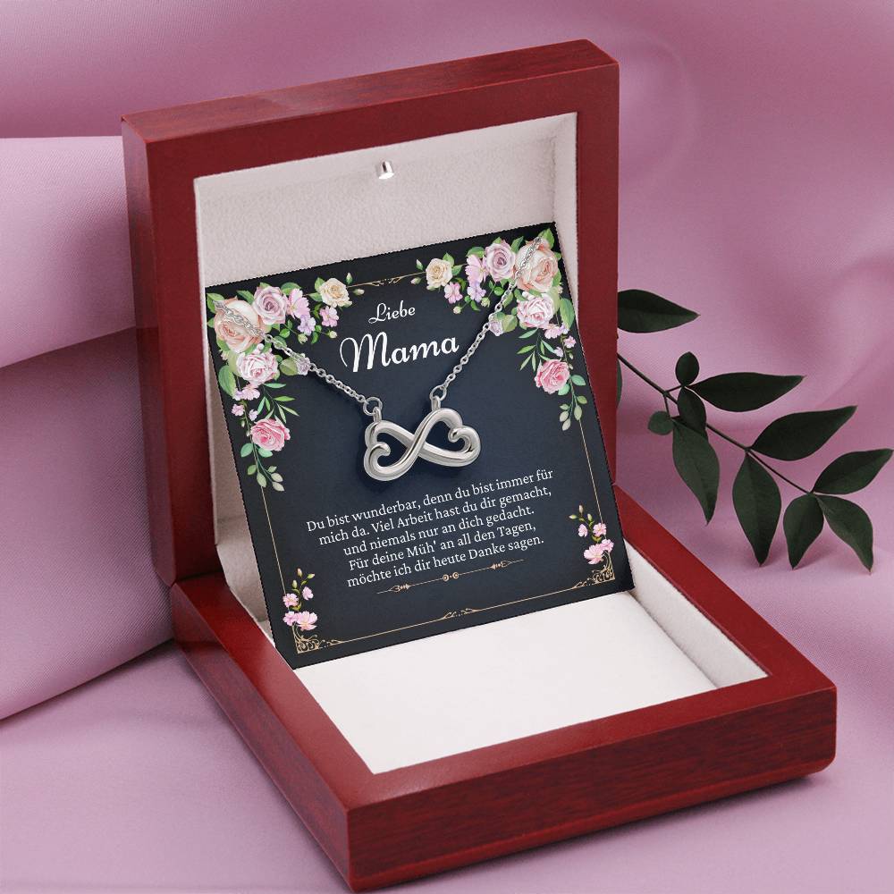 Persönliches Schmuck Geschenk für Mama – Du bist wunderbar Halskettes