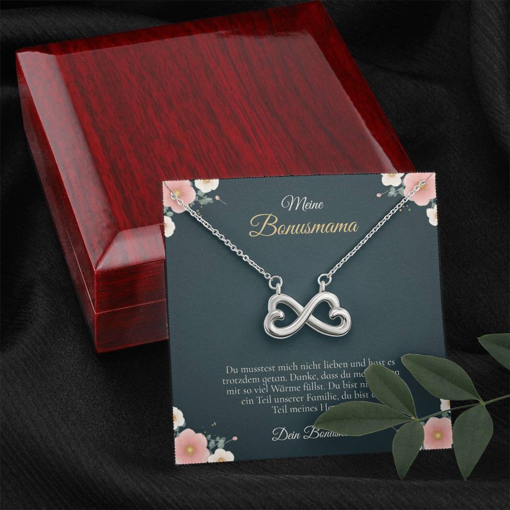 Weihnachtsgeschenk für Stiefmama – Kette mit emotionaler Danke-Karte