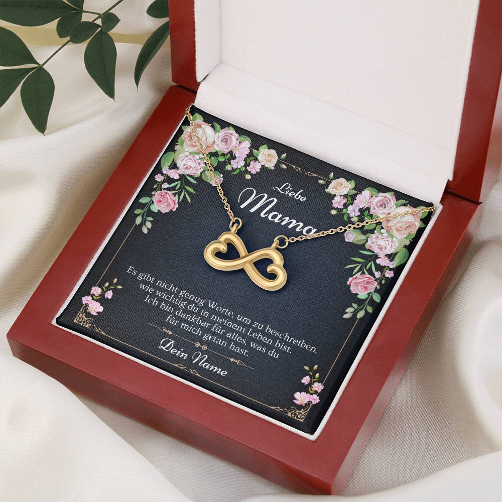 Geschenk für Mutter – Kette mit Zirkonia-Anhänger als Überraschung für Mama