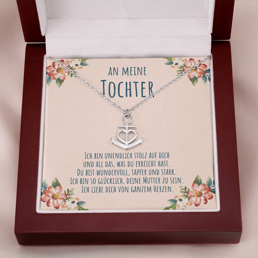 'Ich bin unendlich stolz' Ankerliebe Halskette