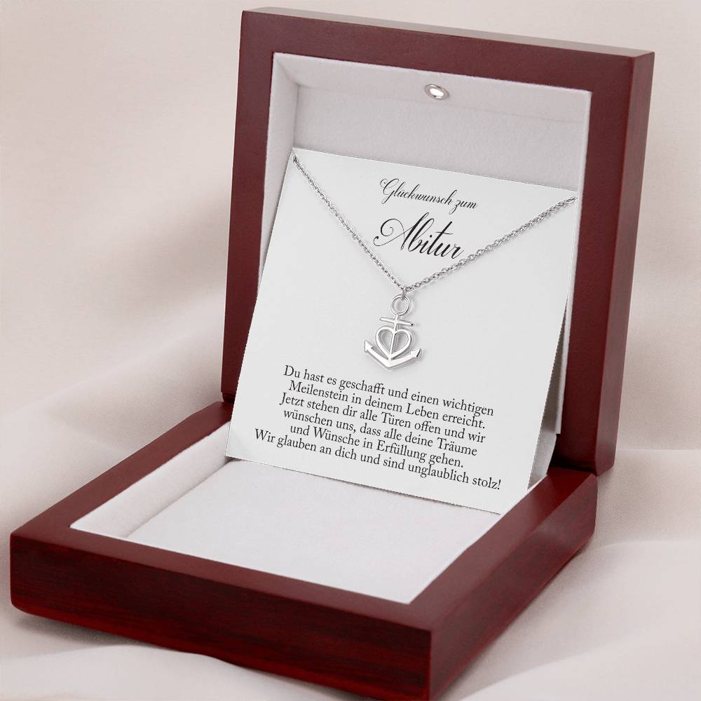 Besonderes Geschenk zum Abitur – originelle Sets mit Halskette und Karte