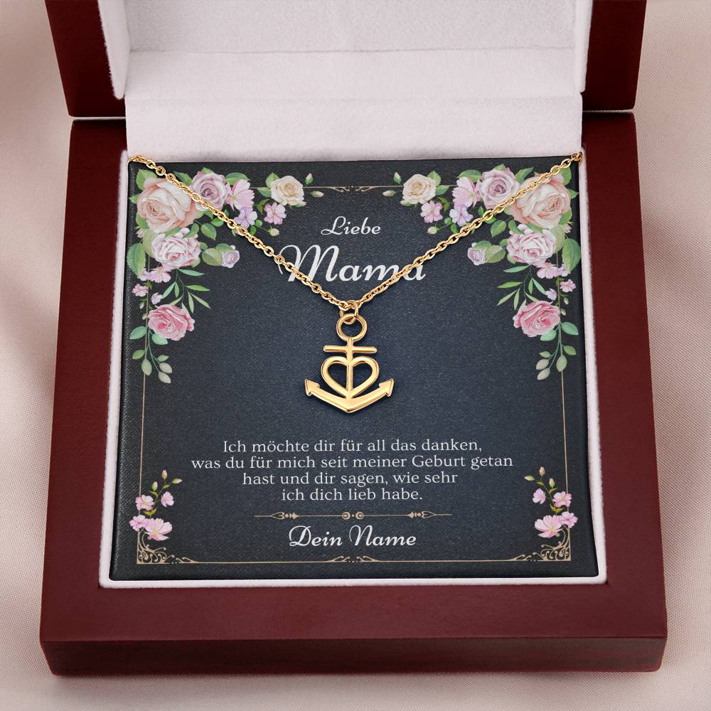 Geburtstagsgeschenk für Mutter Halskette