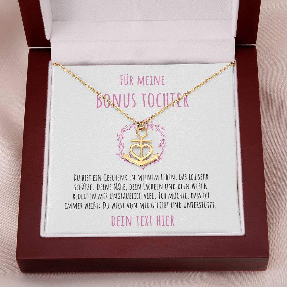Schmuck Geschenk für Stieftochter in edler Box