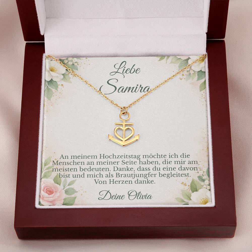 hochzeit geschenk für brautjungfer