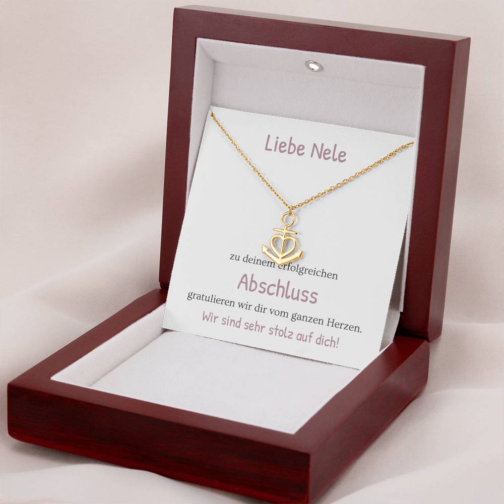 Halskette Geschenk zum Ausbildungsabschluss