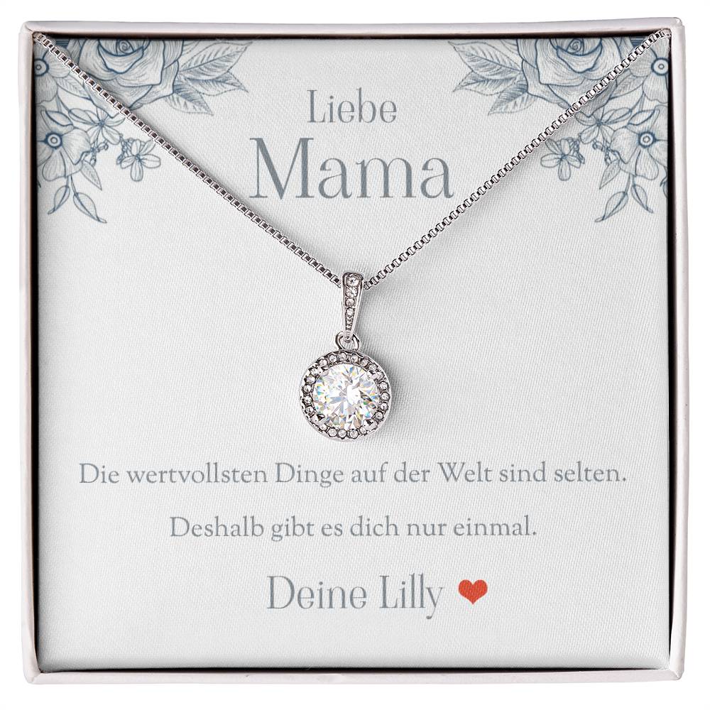 Einzigartiges Schmuck Geschenk für Mama mit persönlicher Widmung