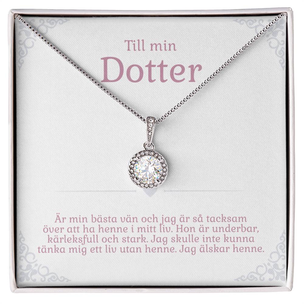 Elegant halsbandssmycke för din älskade dotter - Perfekt gåva till födelsedag eller examen.