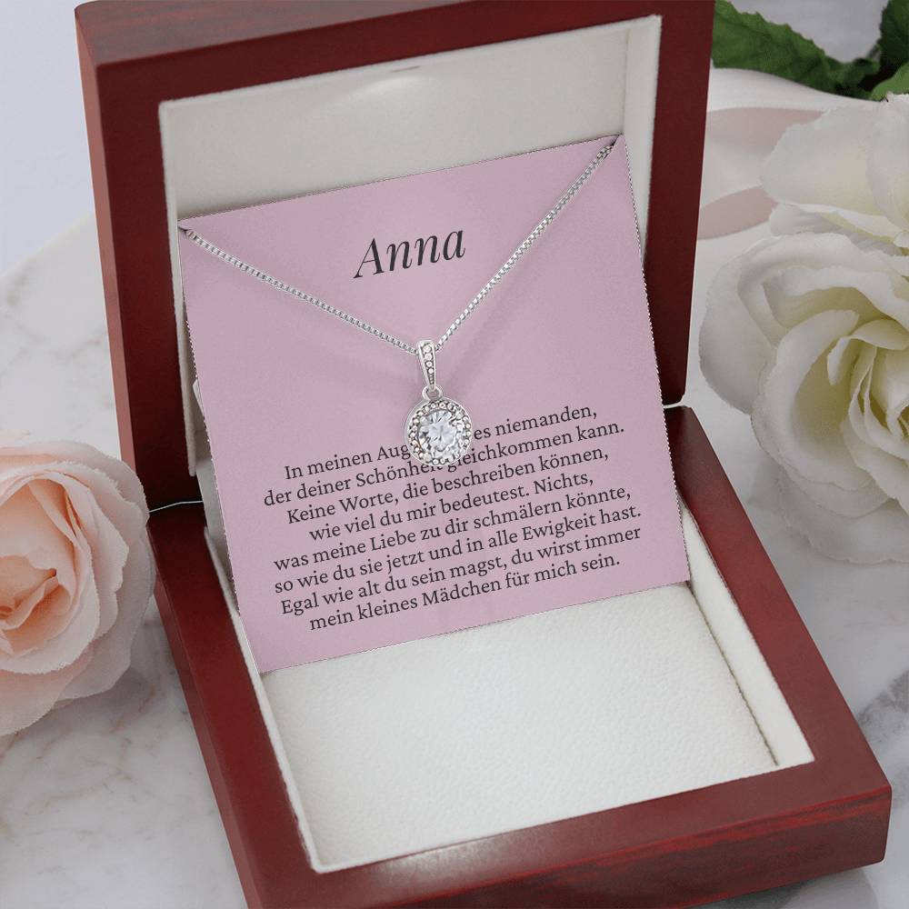 Halskette Geschenk für Mädchen mit emotionaler Botschaft