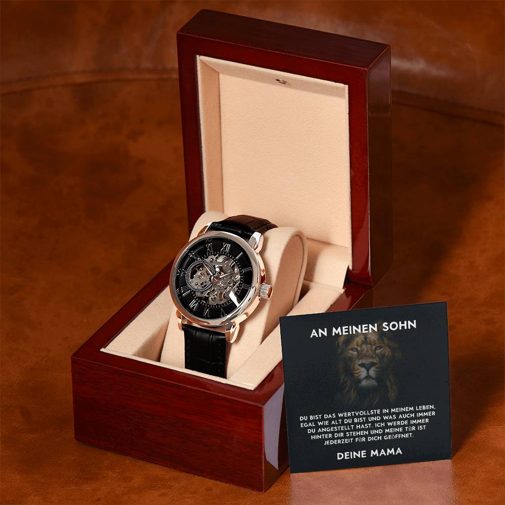 Edle Uhr als Geschenkidee für den Sohn