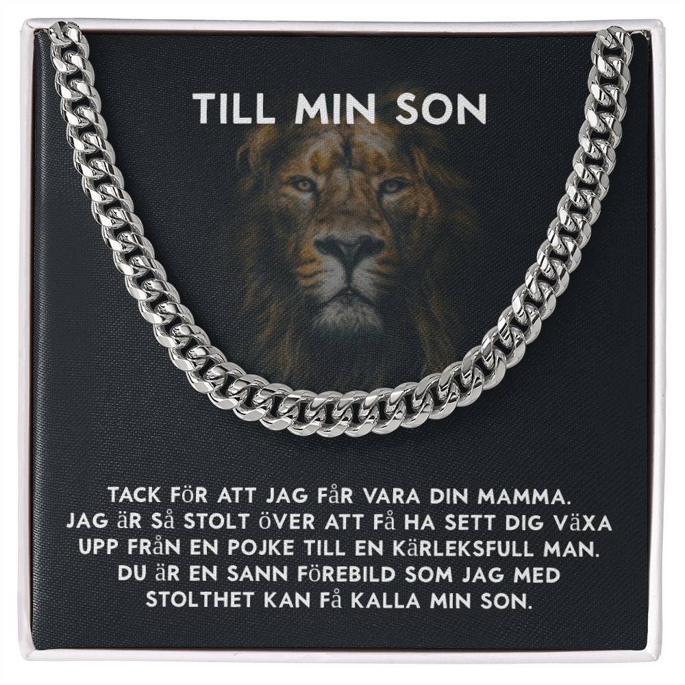 halsband till min son