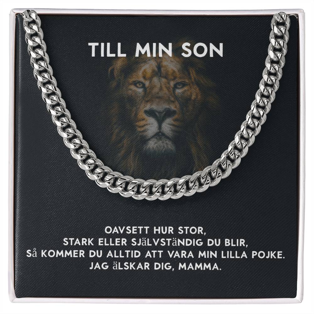 halsband till min son