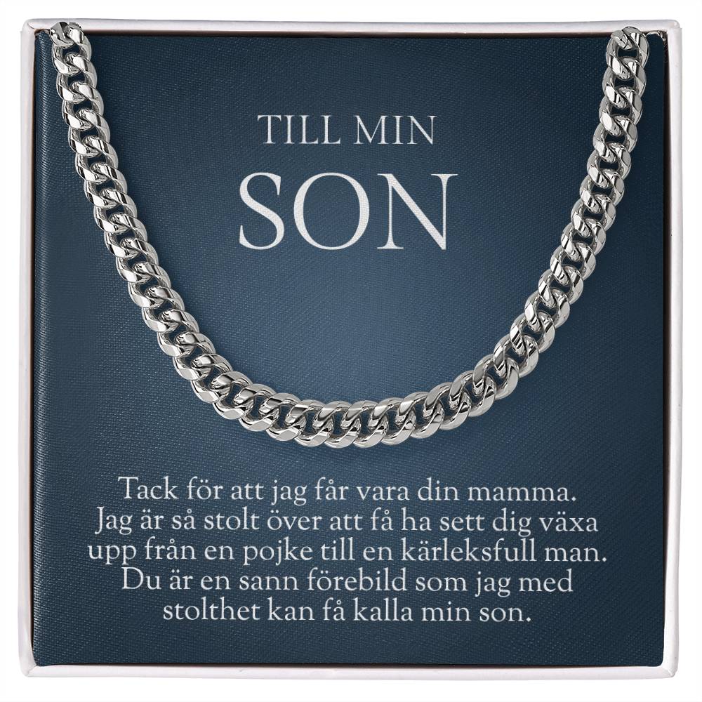 halsband till min son
