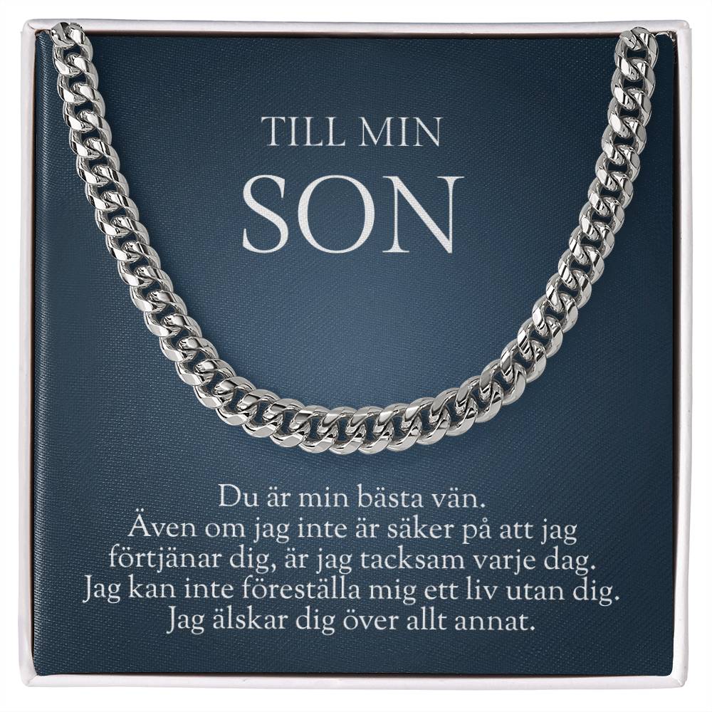 halsband till min son