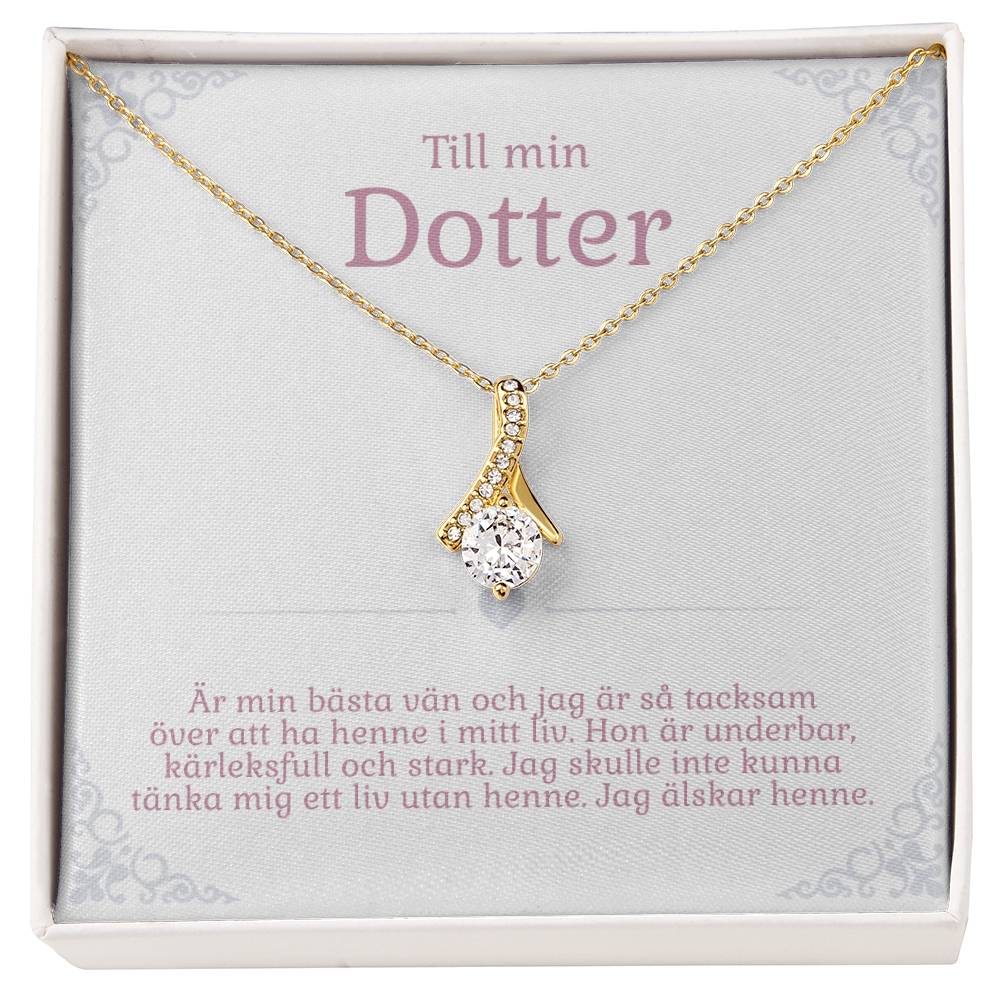 Personligt smycke till dotter - En vacker halskedja för speciella ögonblick.