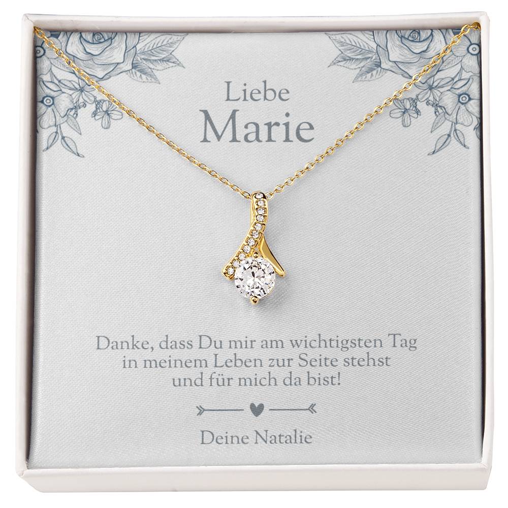 geschenk trauzeugin kette