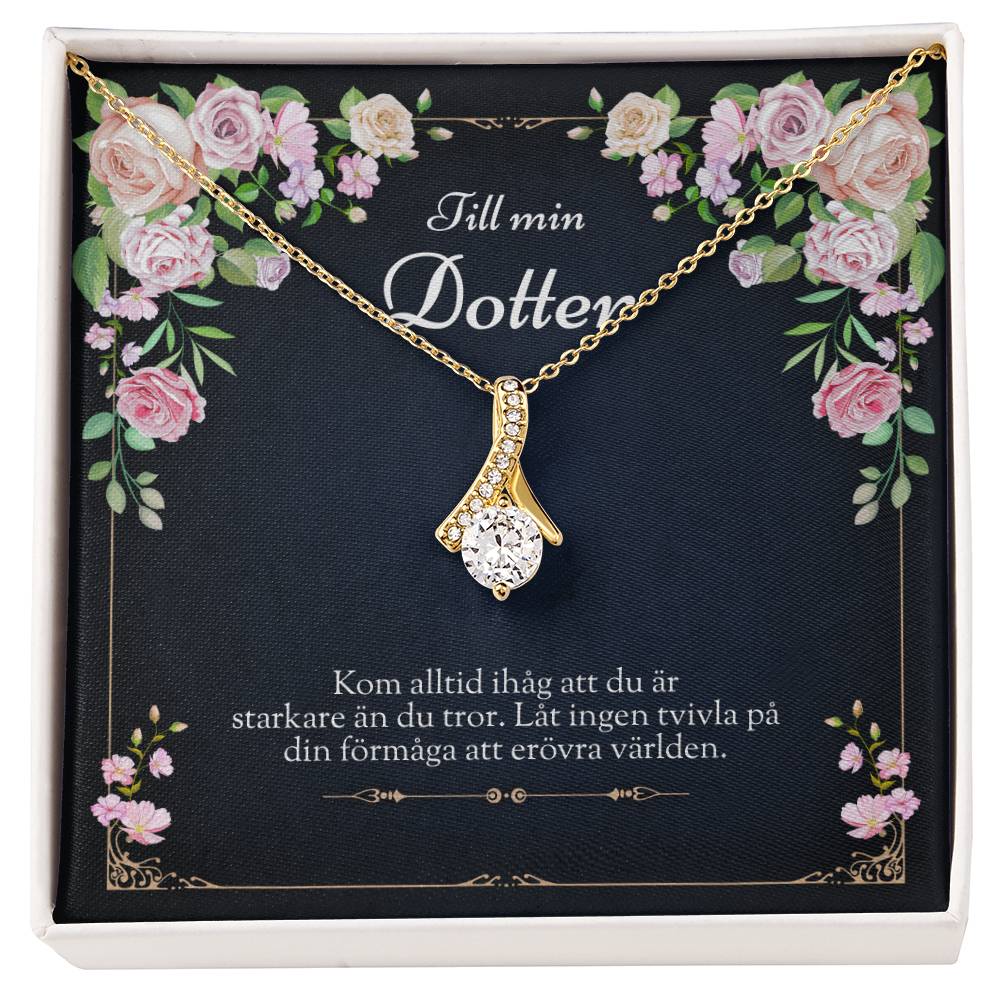 halsband pappa till dotter