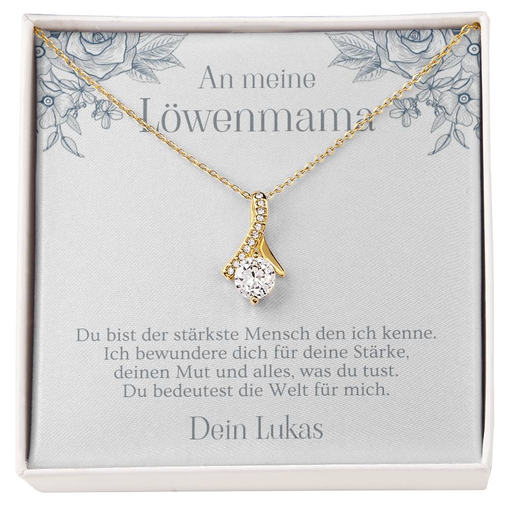 Hochwertige Halskette als Weihnachtsgeschenk für Mama in stilvoller Schmuckbox
