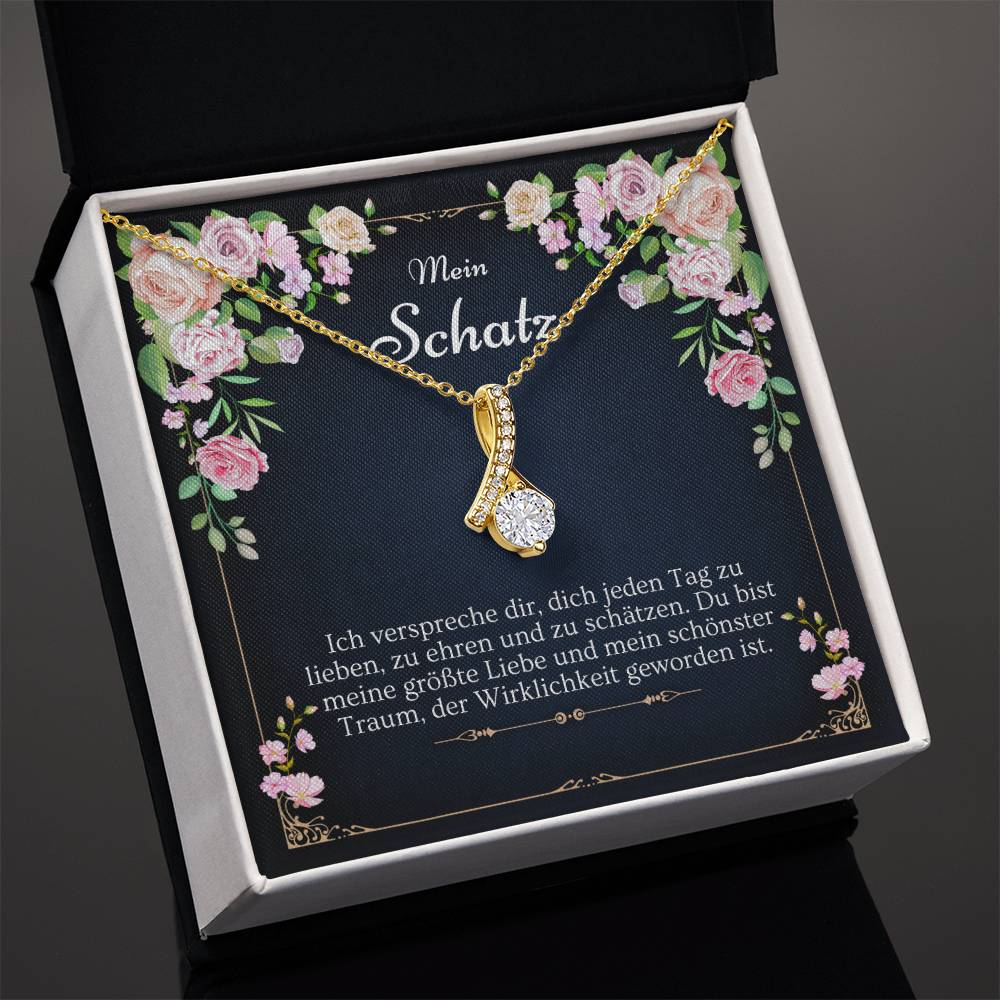 'Ich verspreche dir' Allure Halskette