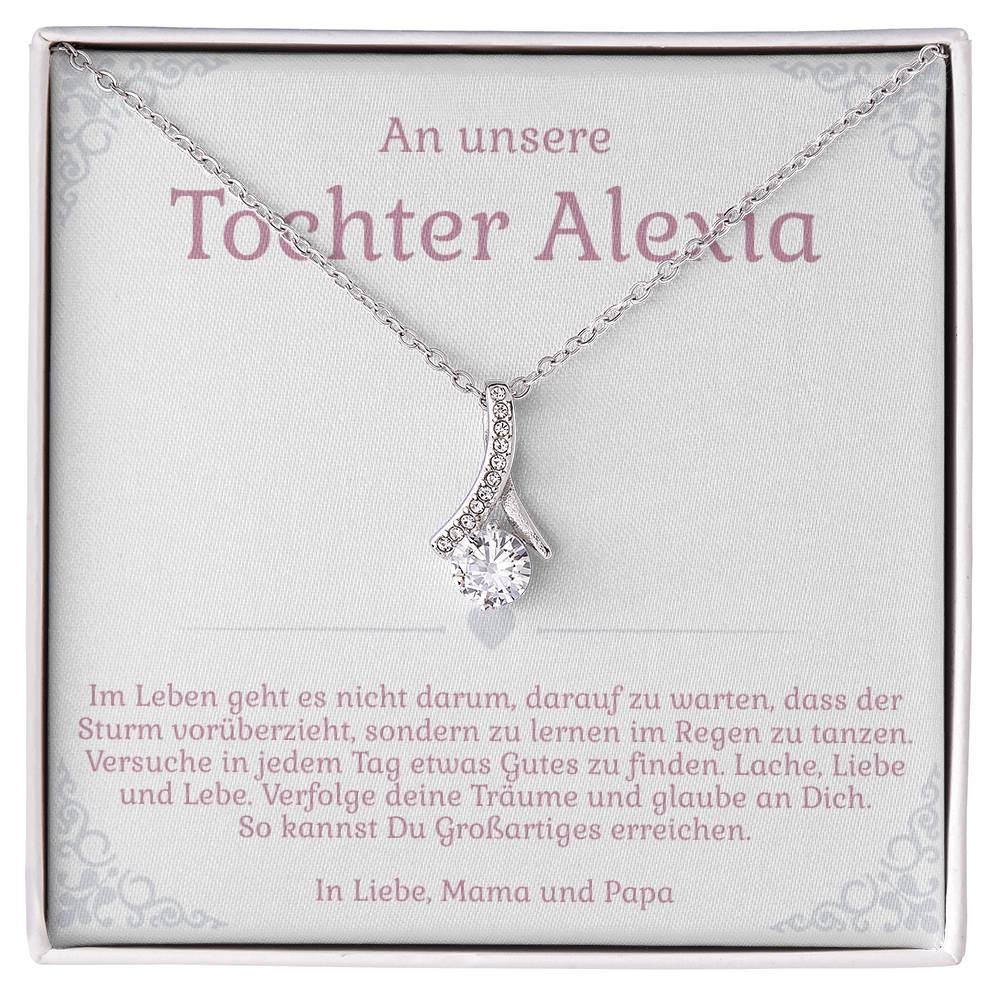 'Lache, Liebe und Lebe' Allure Halskette