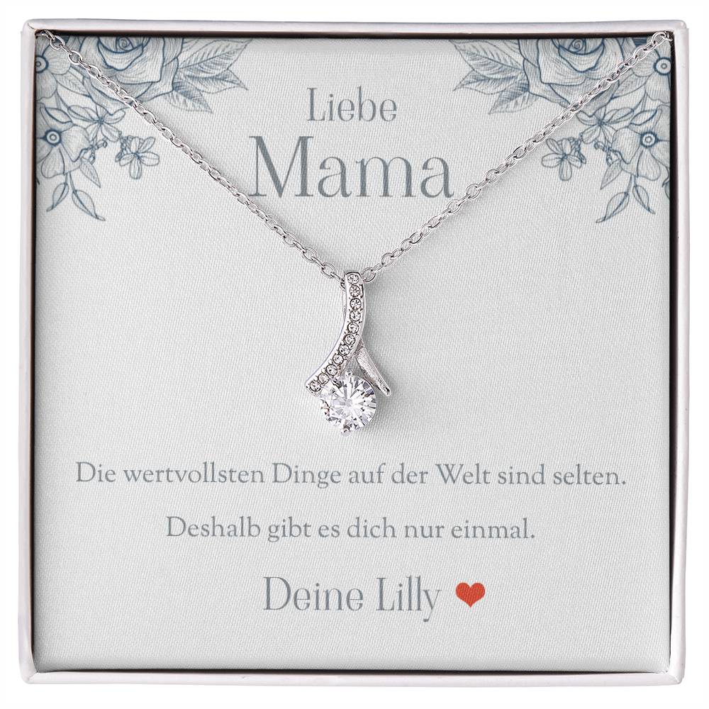 Einzigartiges Schmuck Geschenk für Mama mit persönlicher Widmung