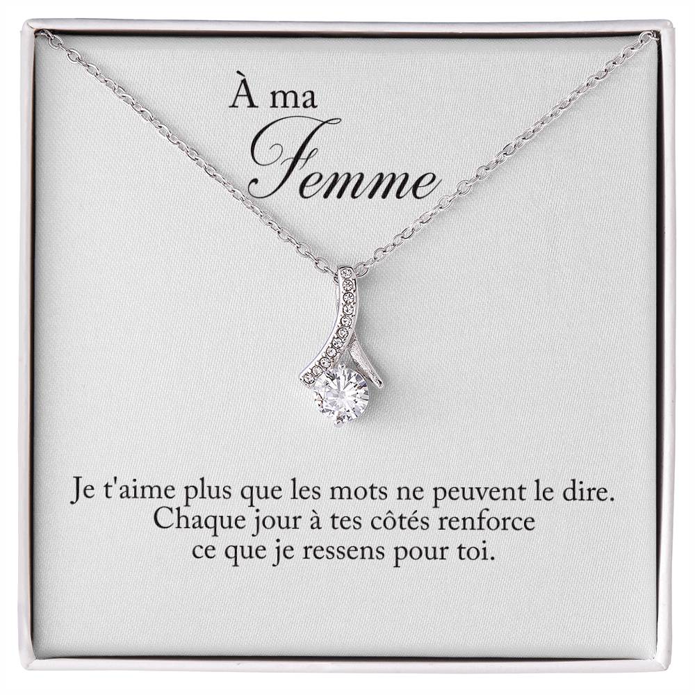 Cadeau parfait pour femme : collier élégant pour anniversaire