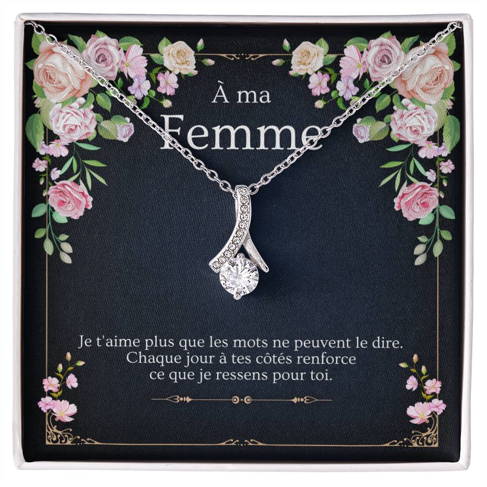 Cadeau parfait pour femme : collier élégant pour anniversaire