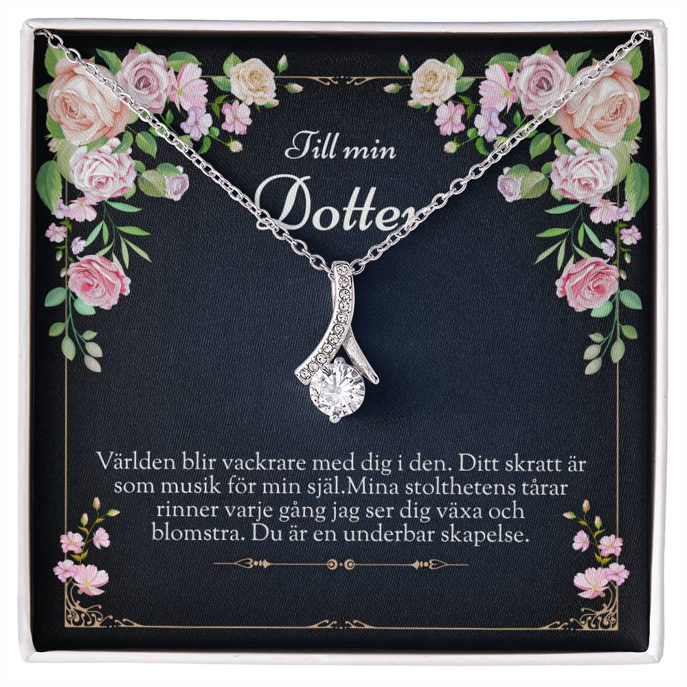 Exklusivt halsband för dotter - Perfekt present till födelsedagen
