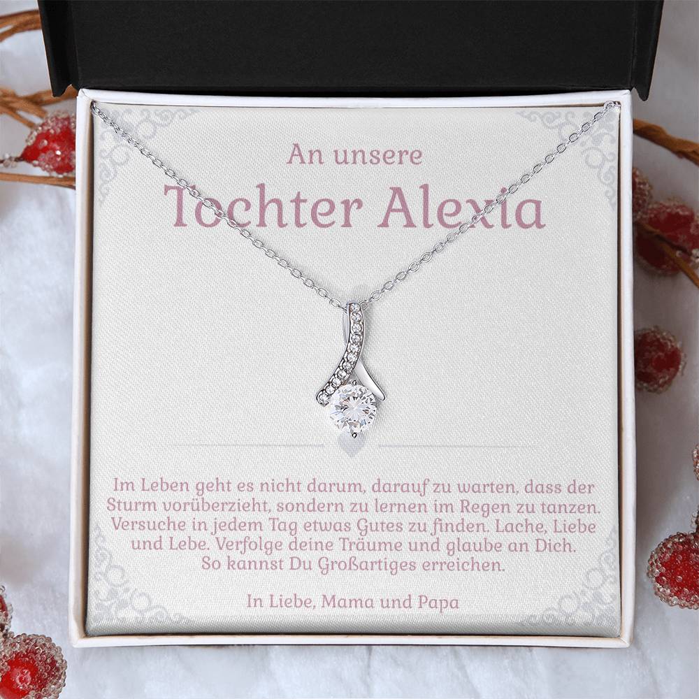 'Lache, Liebe und Lebe' Allure Halskette