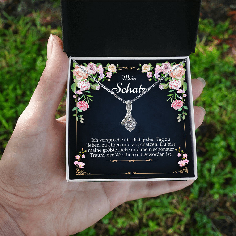 'Ich verspreche dir' Allure Halskette