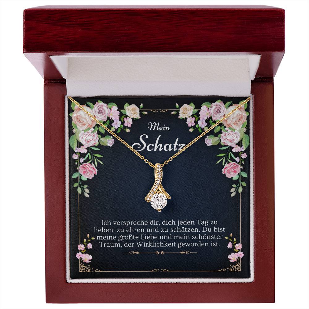 'Ich verspreche dir' Allure Halskette