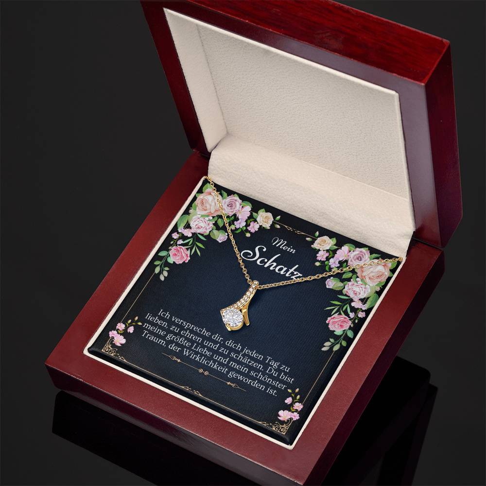 'Ich verspreche dir' Allure Halskette