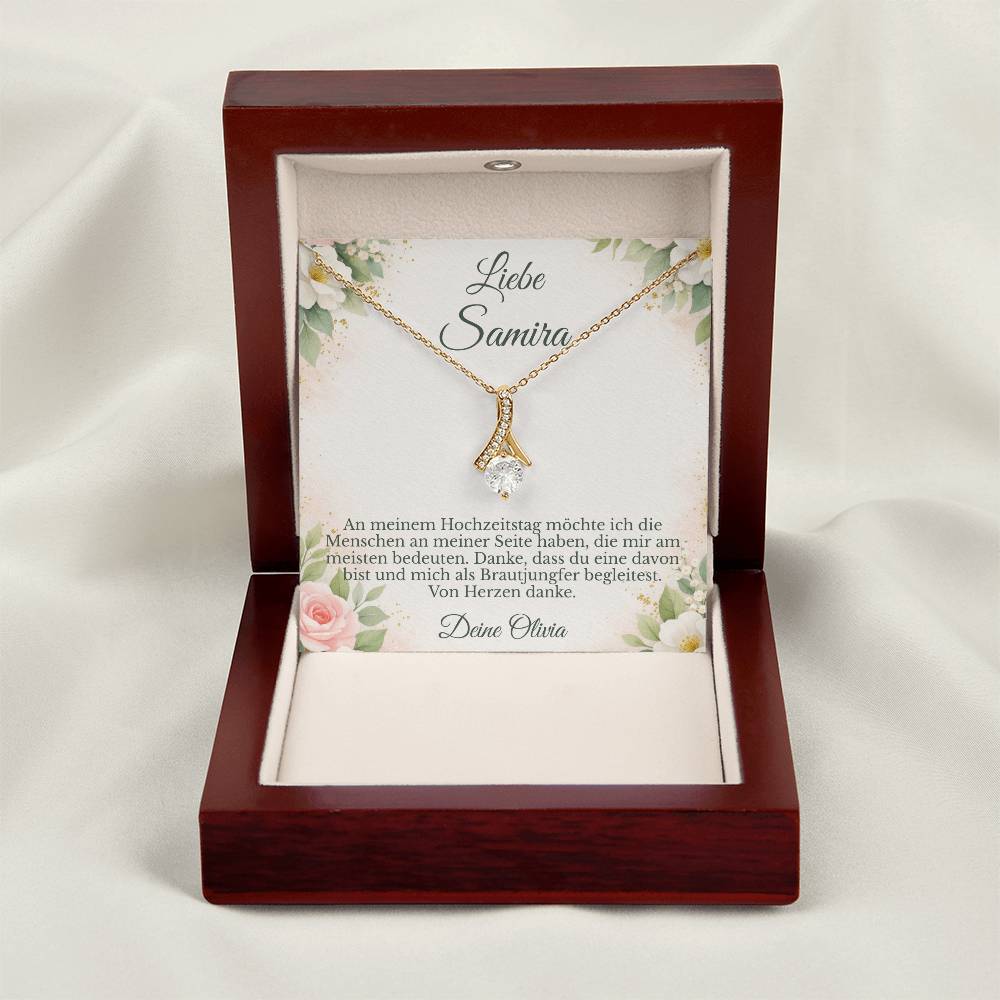 emotionales geschenk für brautjungfer