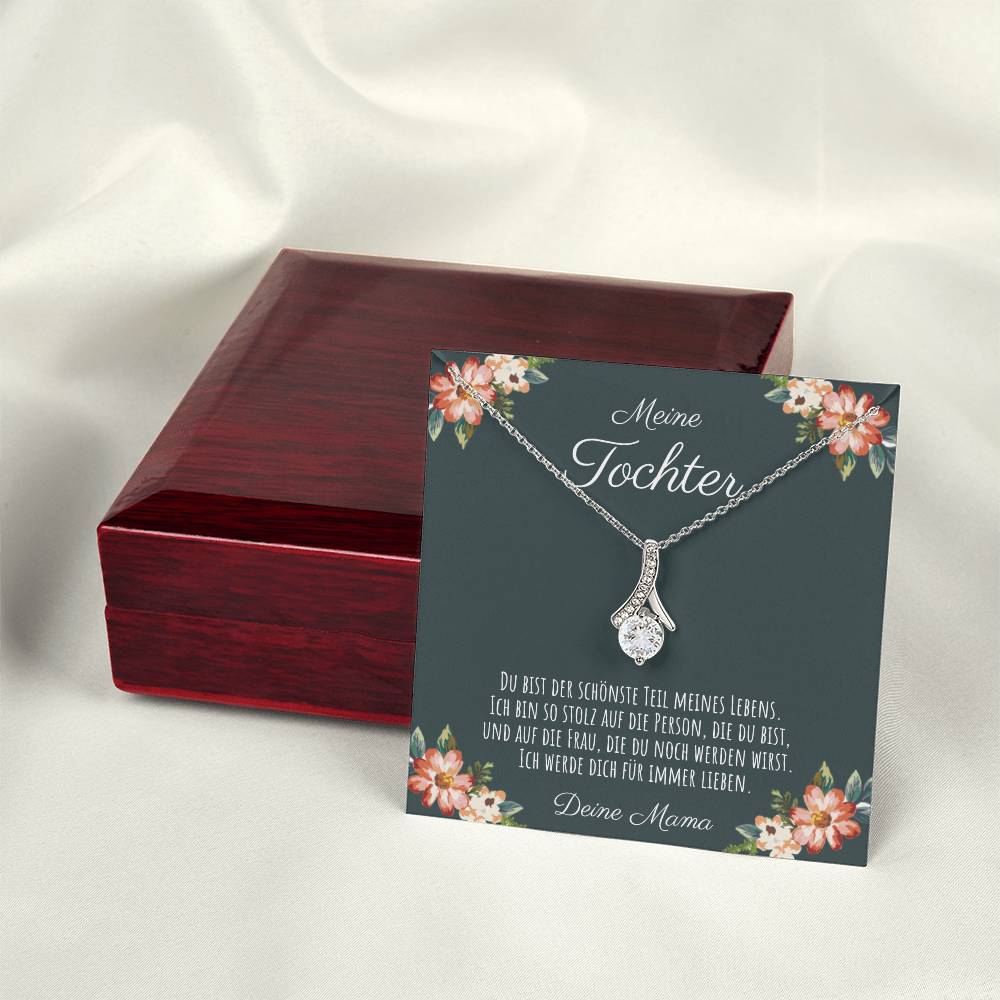 Emotionales Geschenk für Tochter mit Schmuck und Karte