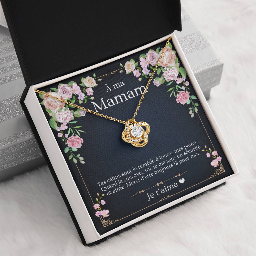 'Tes câlins' Liebesknoten collier