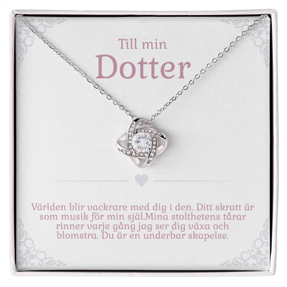 Exklusivt halsband för dotter - Perfekt present till födelsedagen