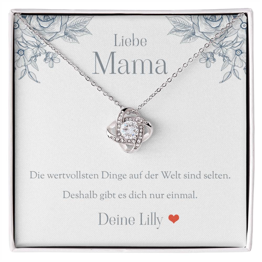 Einzigartiges Schmuck Geschenk für Mama mit persönlicher Widmung