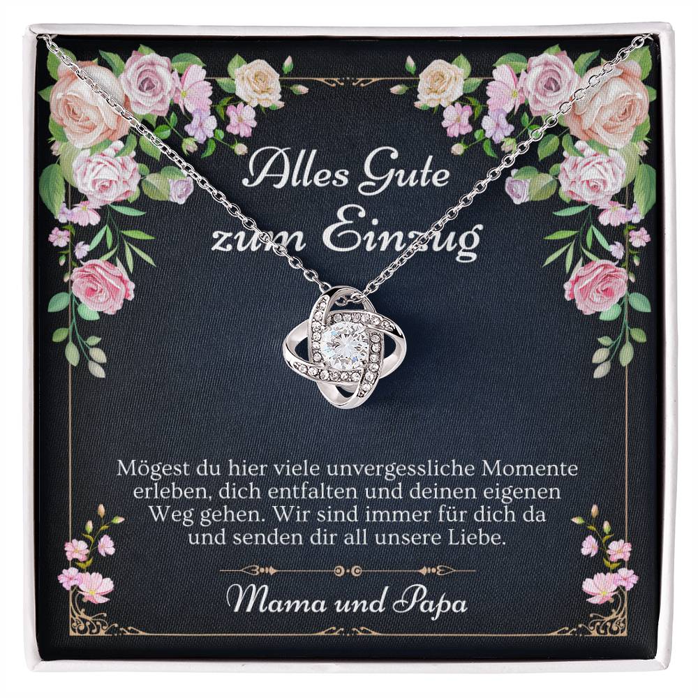 Tochter zieht aus Geschenk