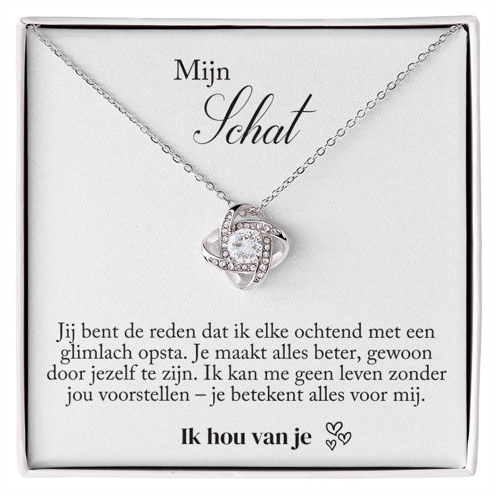 cadeautip vriendin - unieke halsketting met romantische boodschap