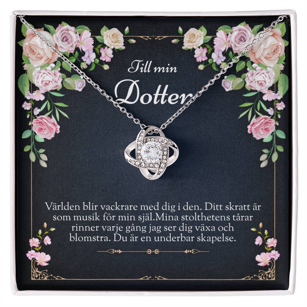 Exklusivt halsband för dotter - Perfekt present till födelsedagen