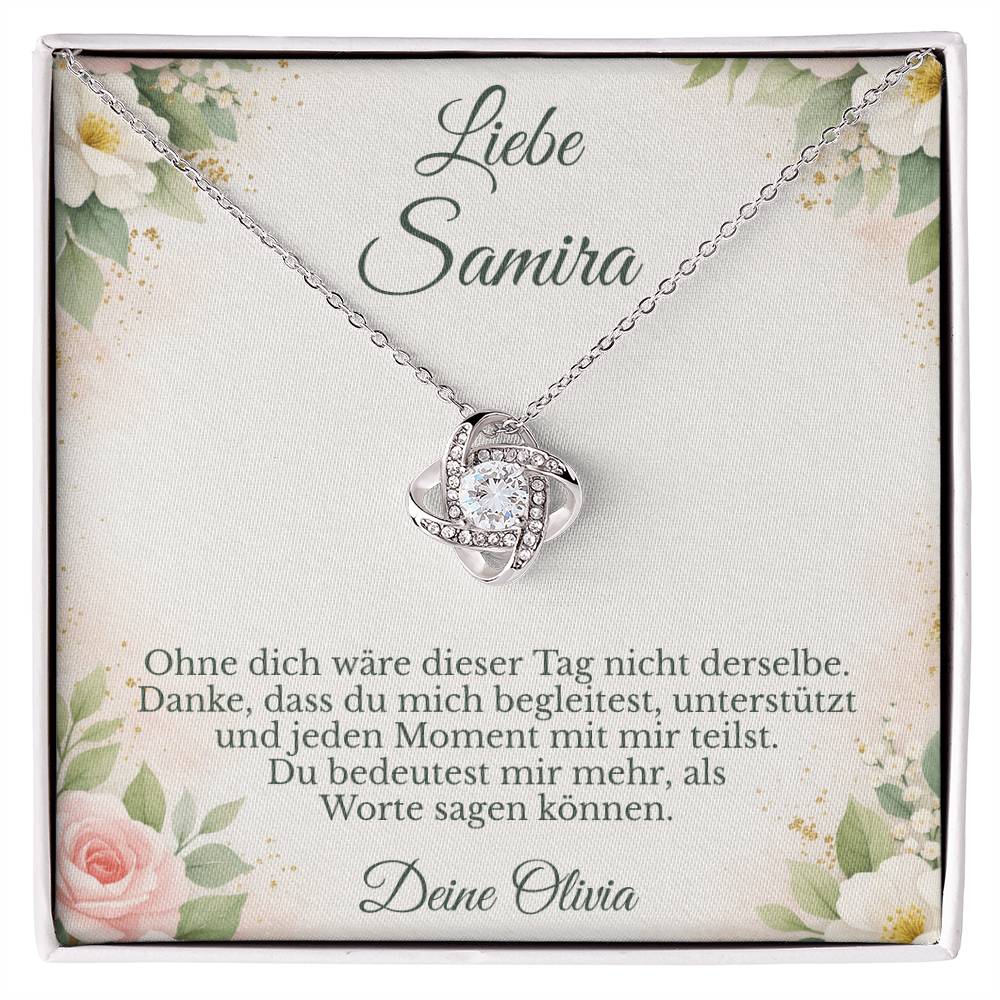 liebevolles brautjungfer geschenk